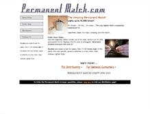 Tablet Screenshot of permanentmatch.com
